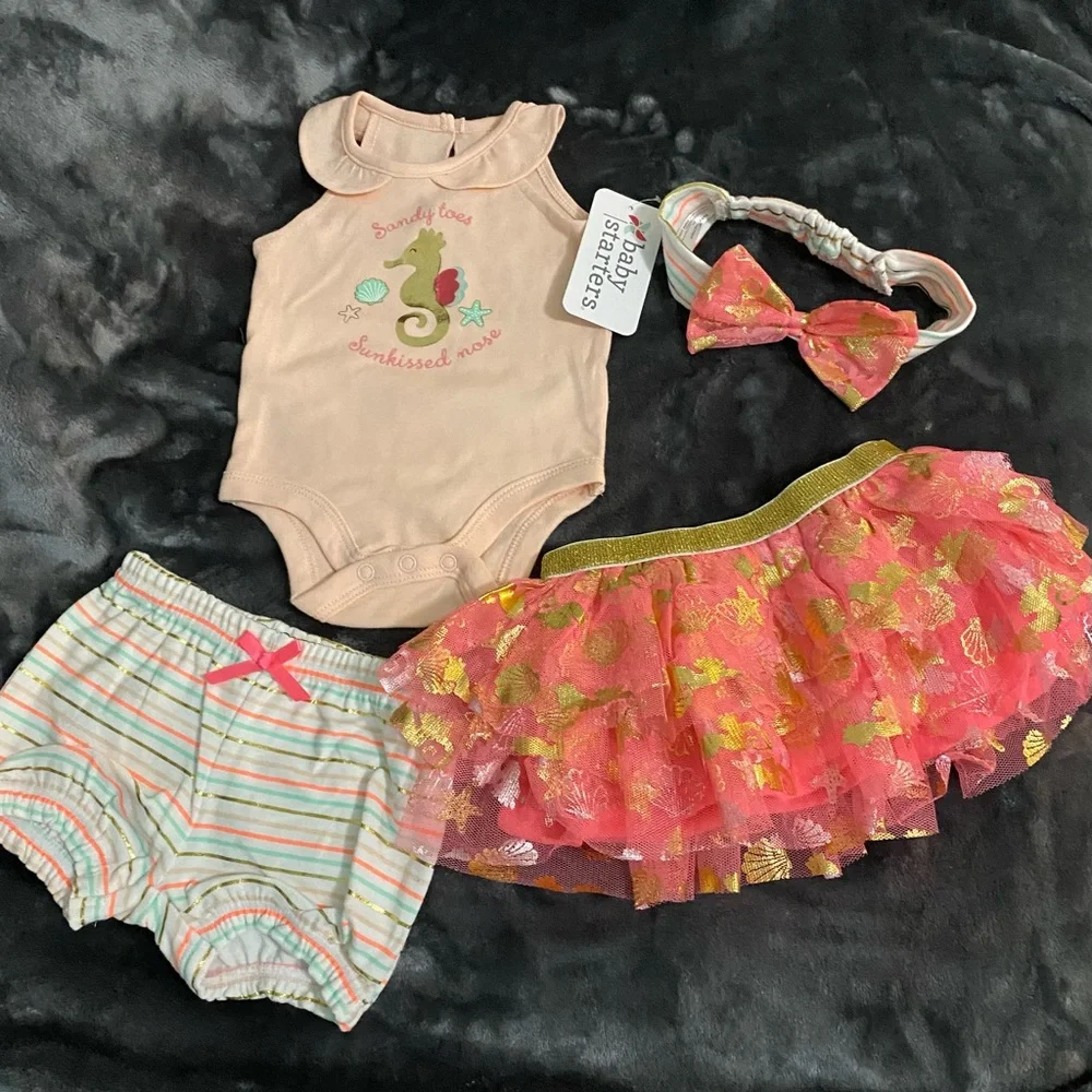 Baby Starters 4 piece set NWT